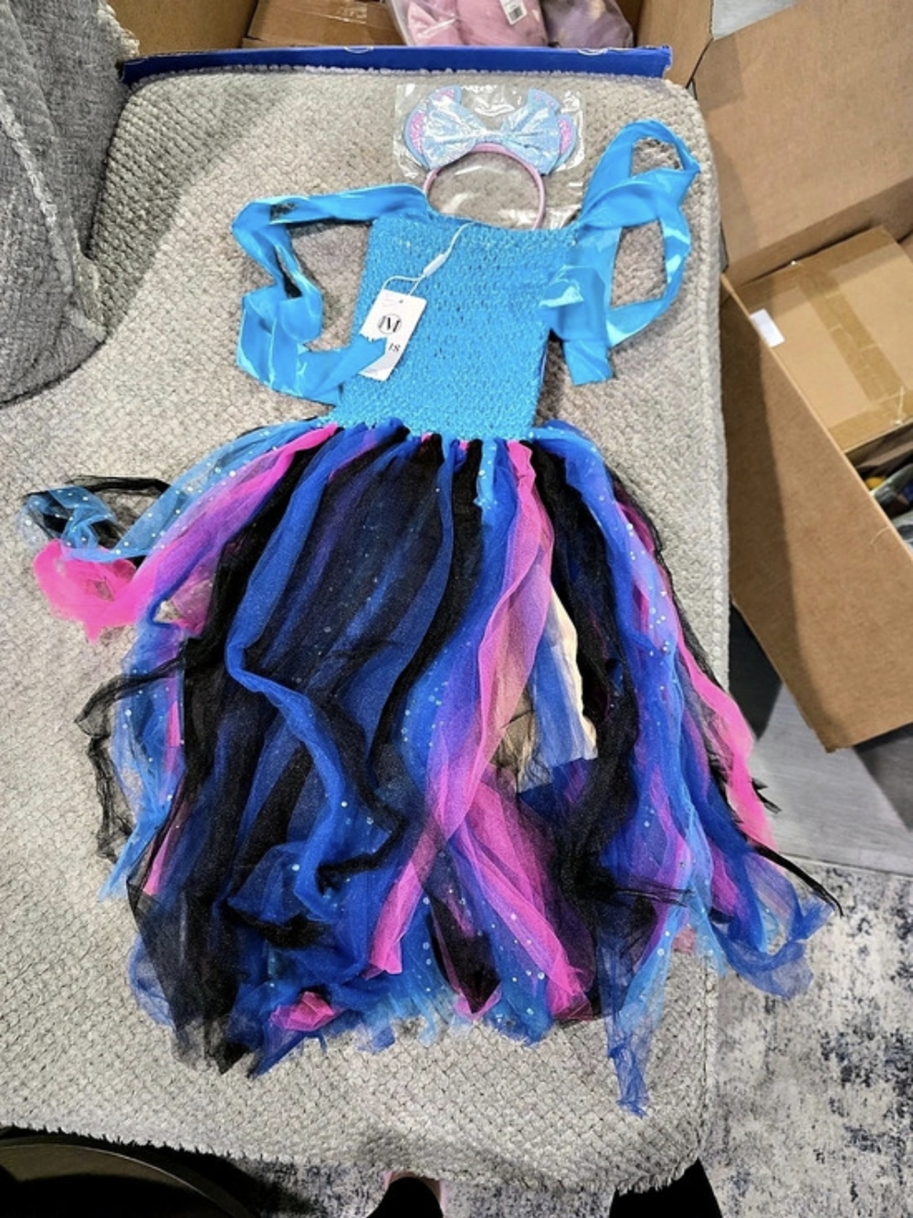Kids Blue & Pink Costume Dress